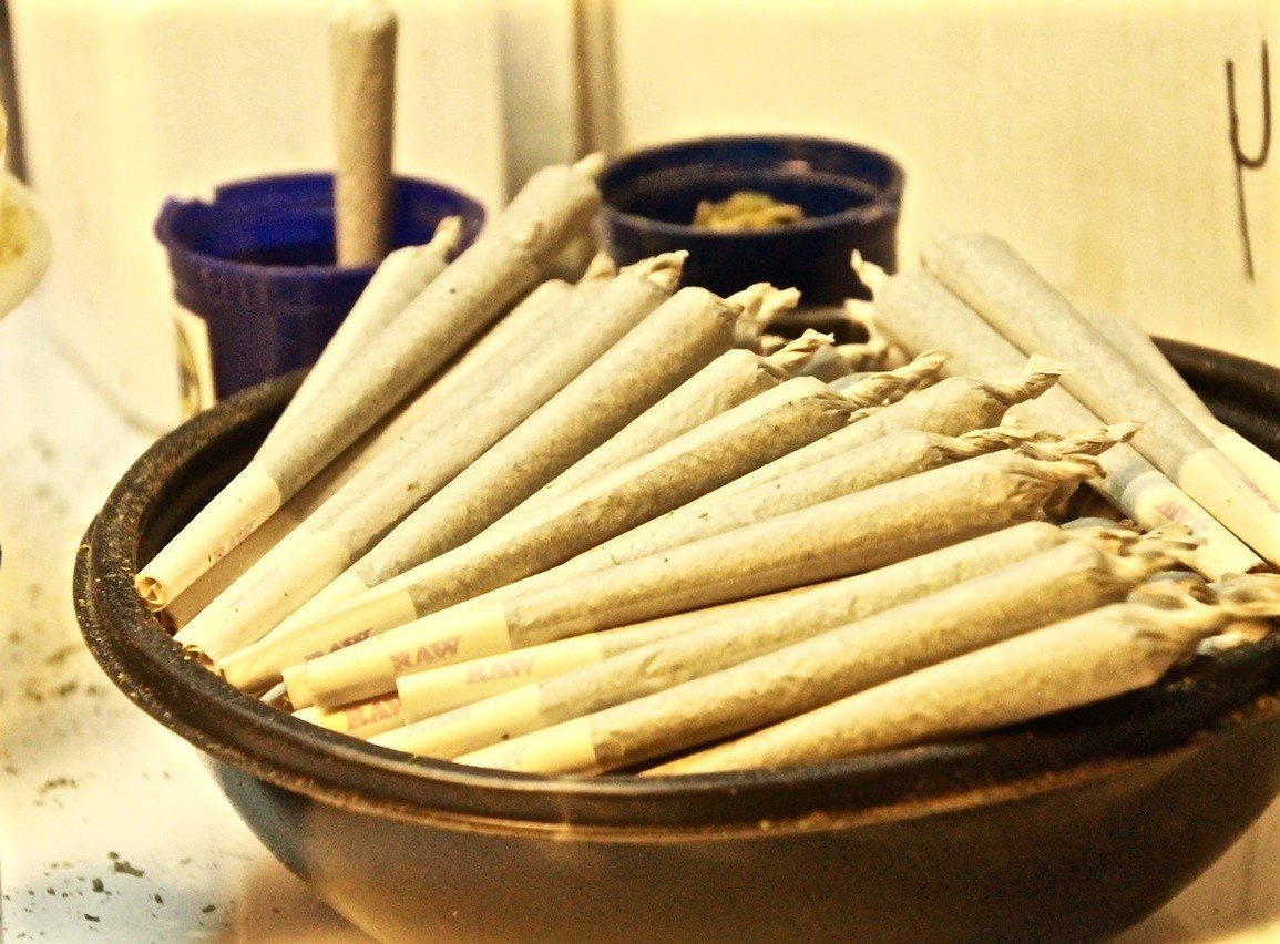 bowl of pre-rolls